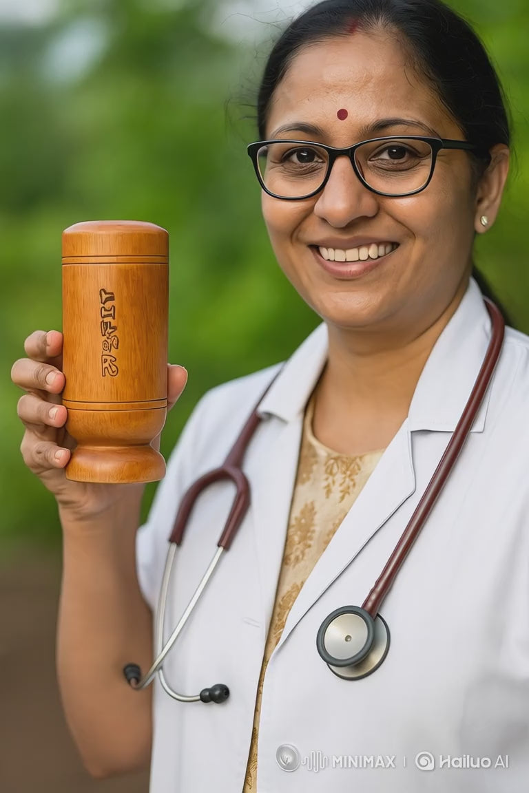 Original Vijaysar wood glass for Joint pain | Natural Relief for Joint Pain & Inflammation